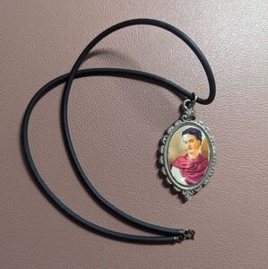 Frida Kahlo Pendant Necklace